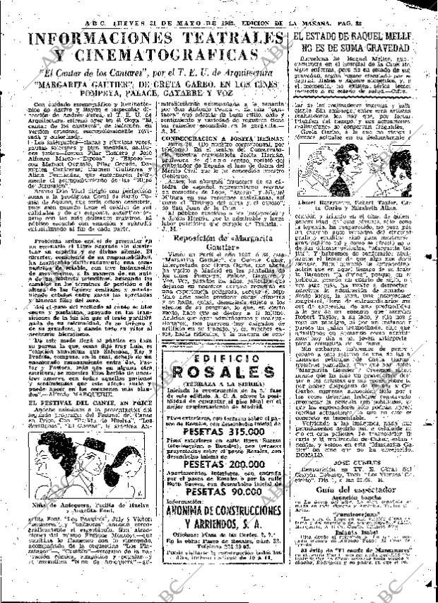 ABC MADRID 31-05-1962 página 83