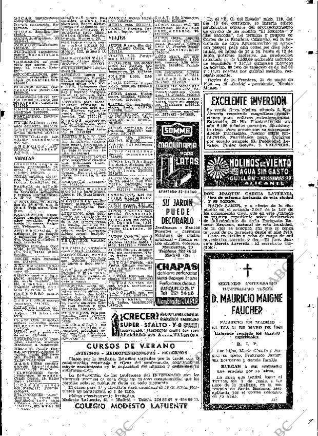 ABC MADRID 31-05-1962 página 91