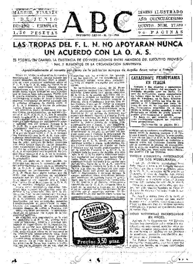 ABC MADRID 01-06-1962 página 47