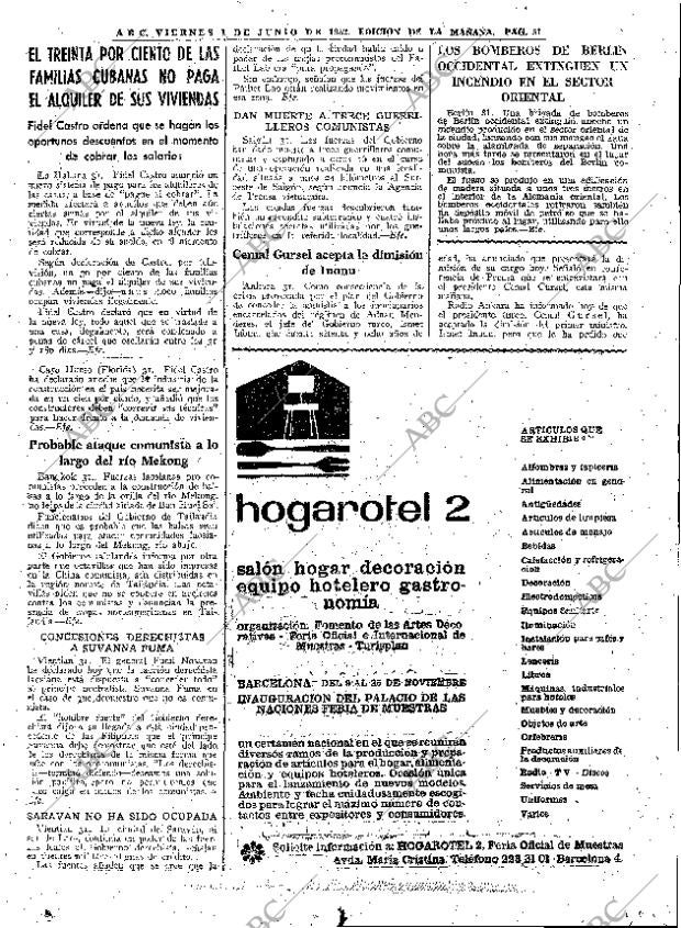 ABC MADRID 01-06-1962 página 51