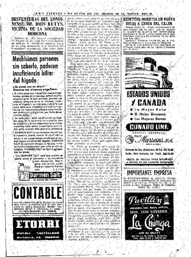 ABC MADRID 01-06-1962 página 54