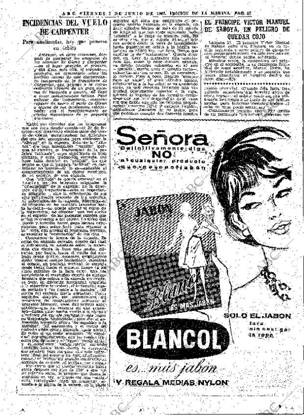 ABC MADRID 01-06-1962 página 55