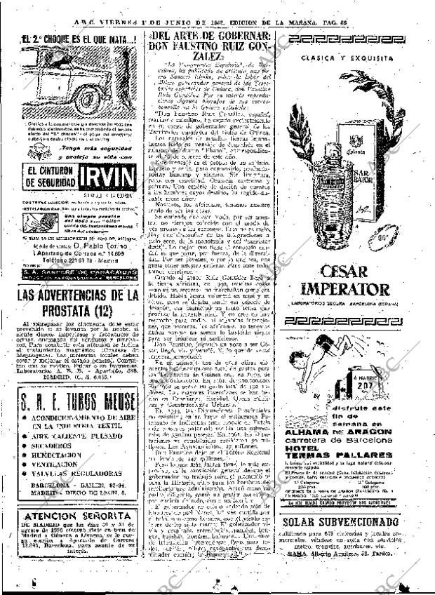 ABC MADRID 01-06-1962 página 66
