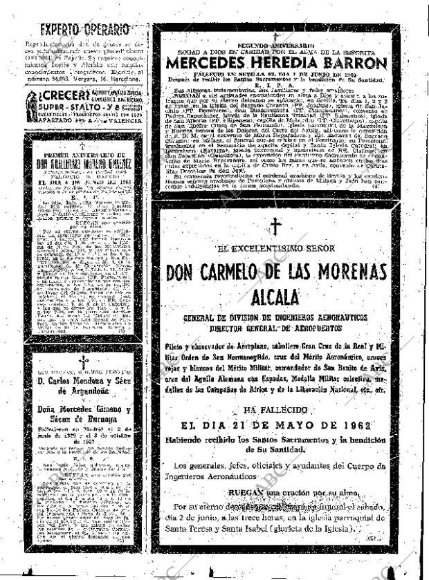ABC MADRID 01-06-1962 página 91