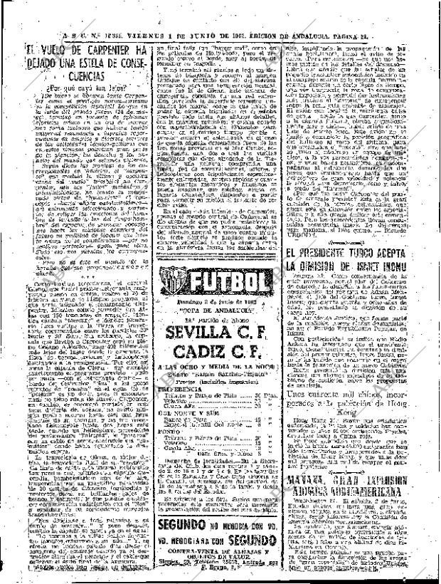ABC SEVILLA 01-06-1962 página 21