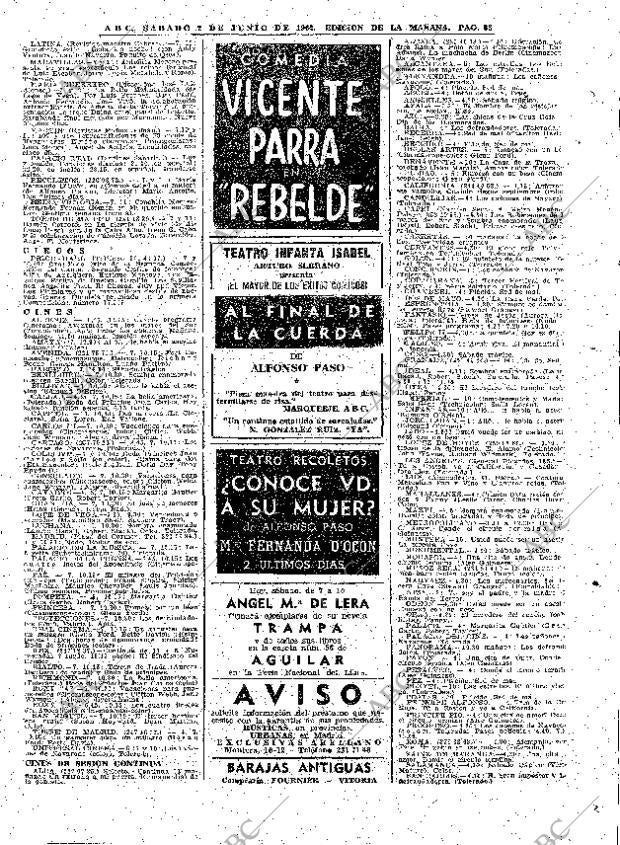 ABC MADRID 02-06-1962 página 83