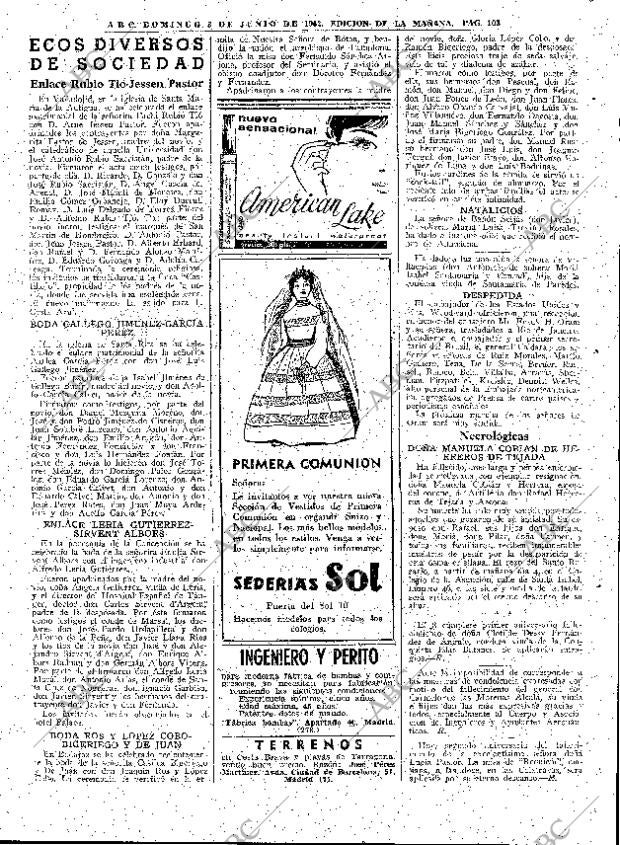 ABC MADRID 03-06-1962 página 103