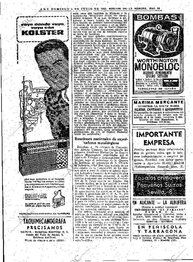 ABC MADRID 03-06-1962 página 92