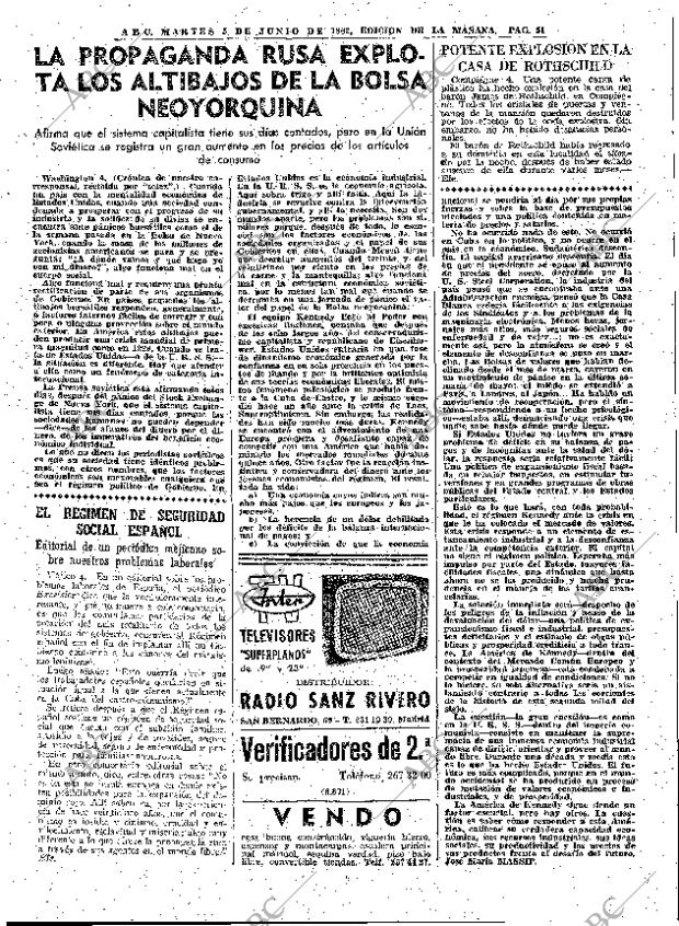 ABC MADRID 05-06-1962 página 51