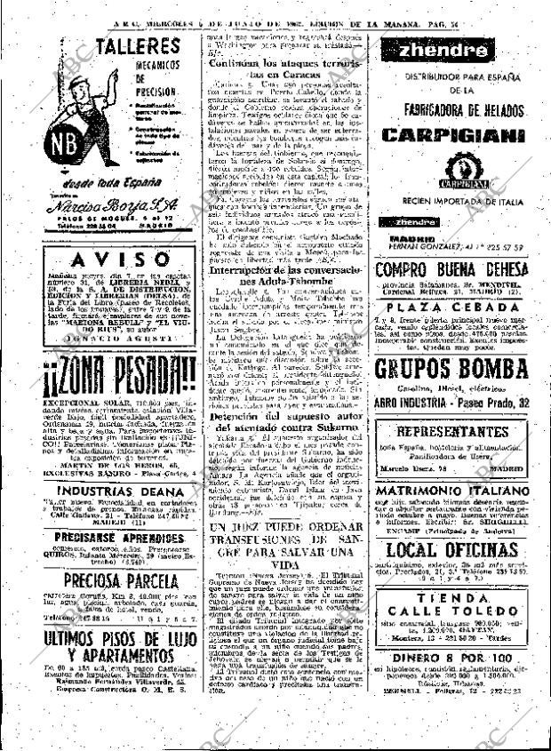 ABC MADRID 06-06-1962 página 54