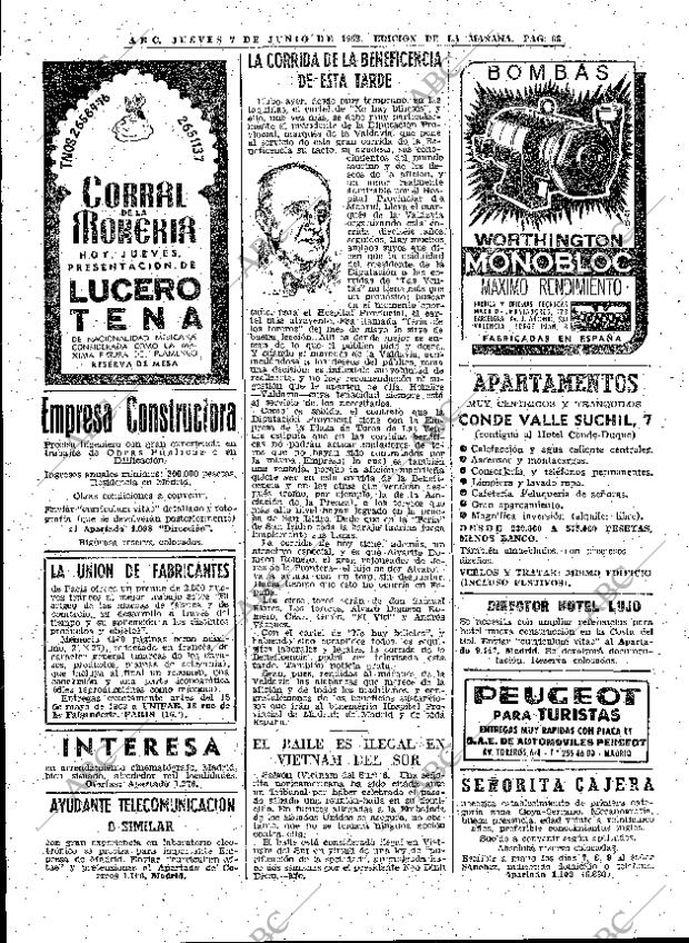 ABC MADRID 07-06-1962 página 66