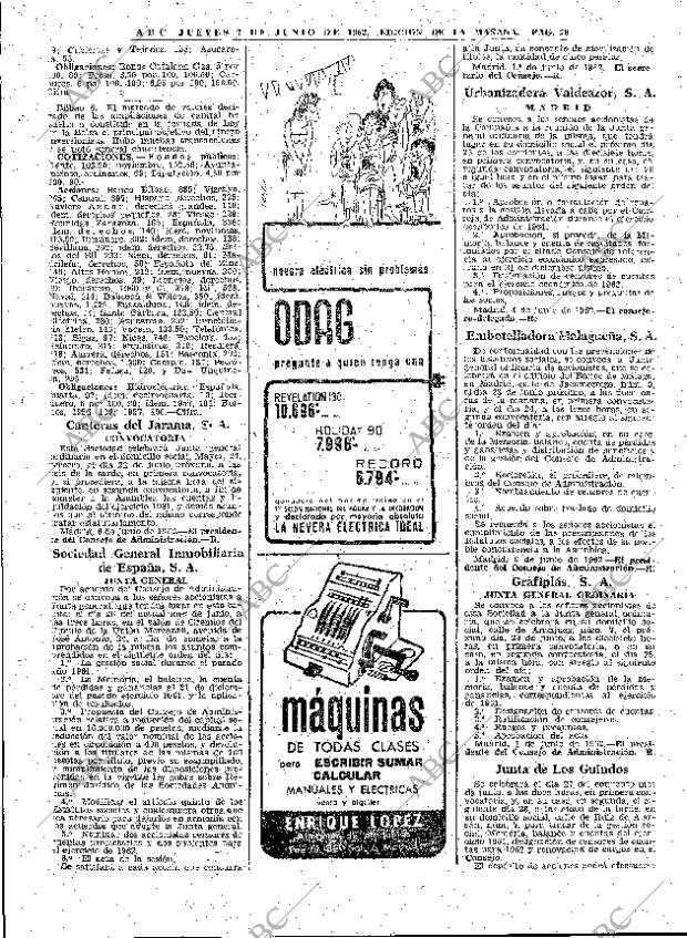 ABC MADRID 07-06-1962 página 78