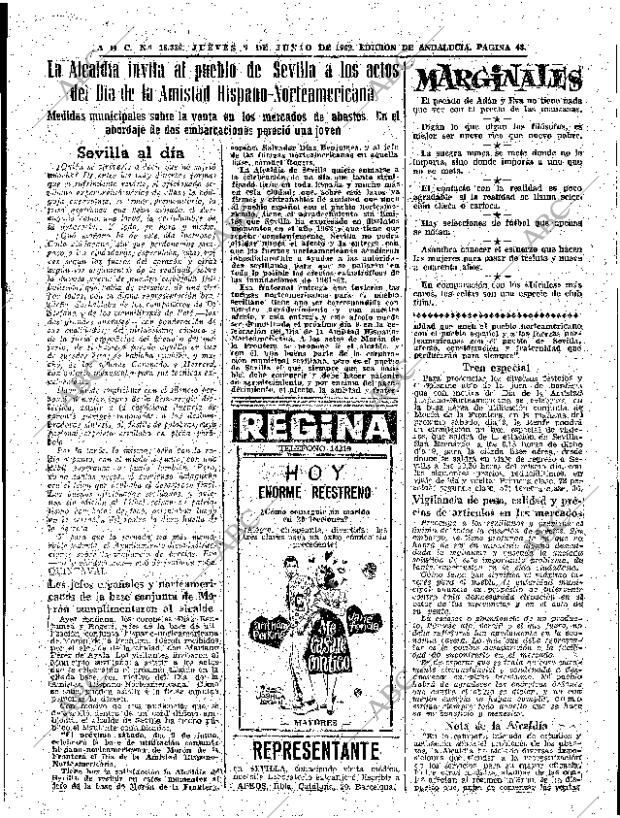 ABC SEVILLA 07-06-1962 página 43