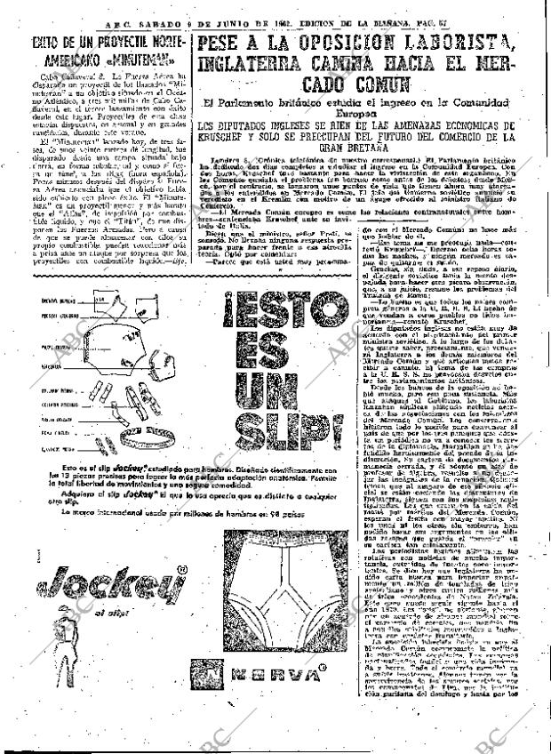 ABC MADRID 09-06-1962 página 57