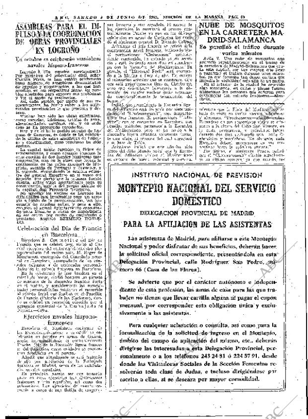 ABC MADRID 09-06-1962 página 69