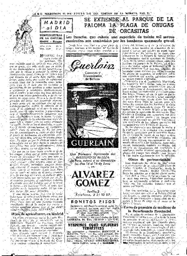 ABC MADRID 13-06-1962 página 71