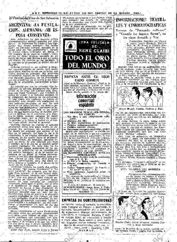 ABC MADRID 13-06-1962 página 81