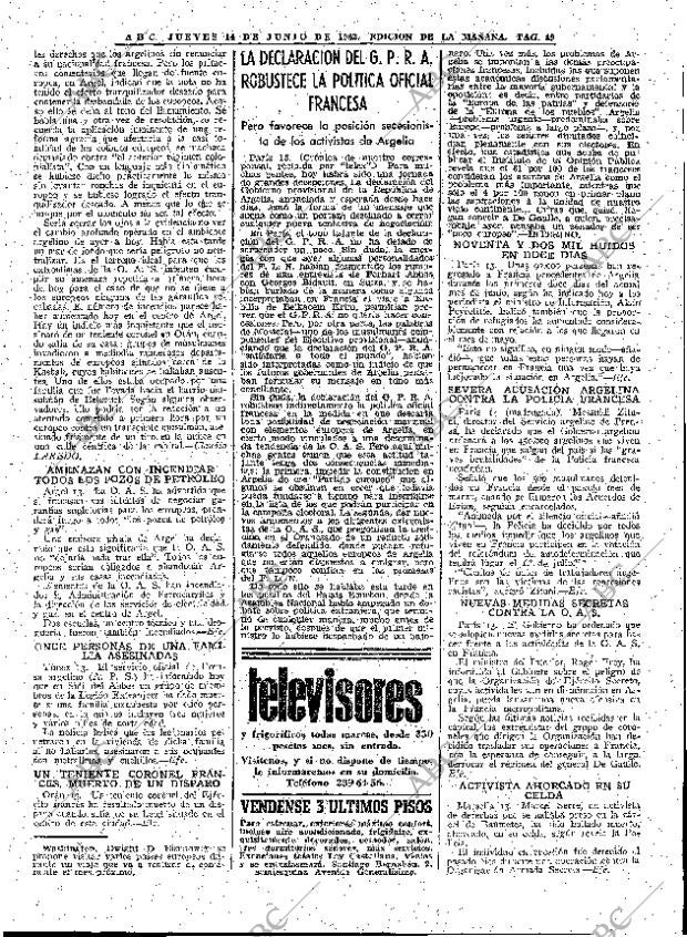 ABC MADRID 14-06-1962 página 49