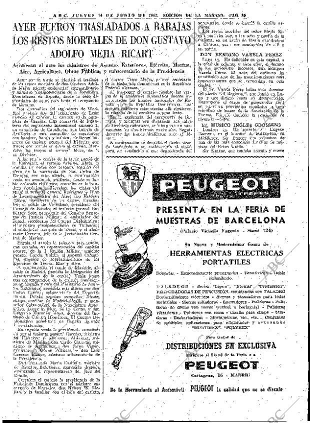 ABC MADRID 14-06-1962 página 59