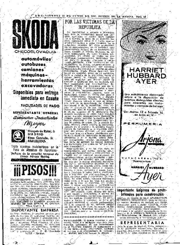 ABC MADRID 15-06-1962 página 56