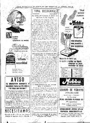 ABC MADRID 15-06-1962 página 62