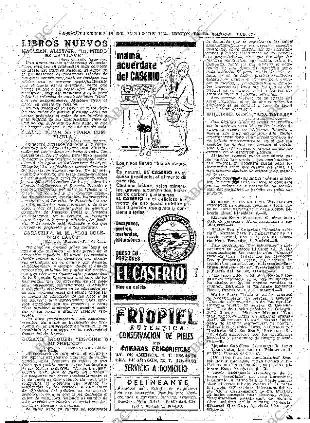 ABC MADRID 15-06-1962 página 77