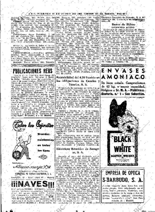 ABC MADRID 15-06-1962 página 80