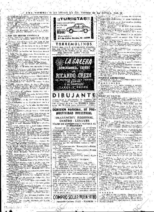 ABC MADRID 15-06-1962 página 84
