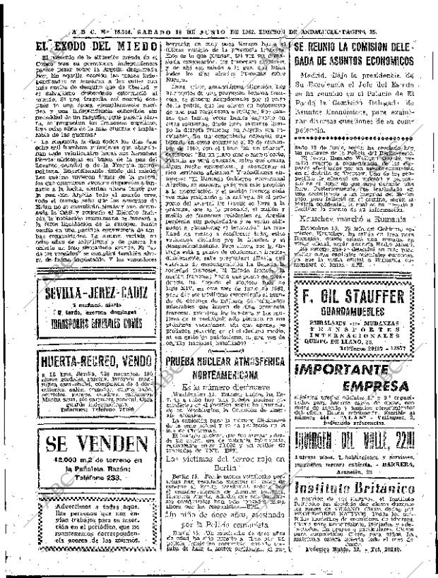 ABC SEVILLA 16-06-1962 página 35