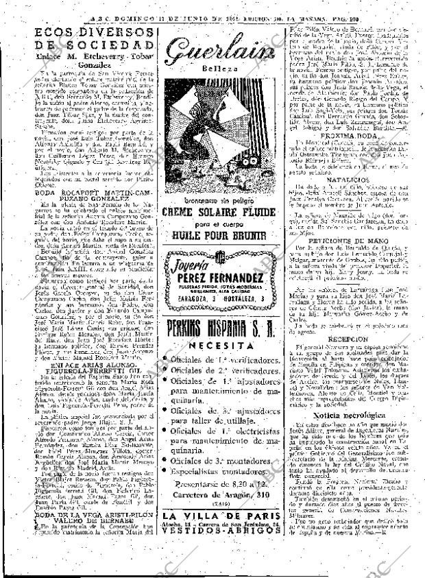 ABC MADRID 17-06-1962 página 100