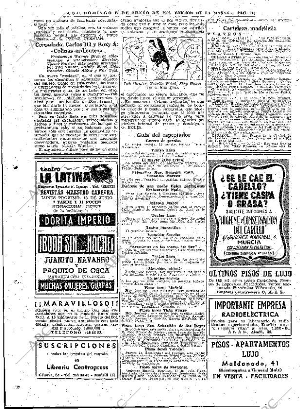 ABC MADRID 17-06-1962 página 112