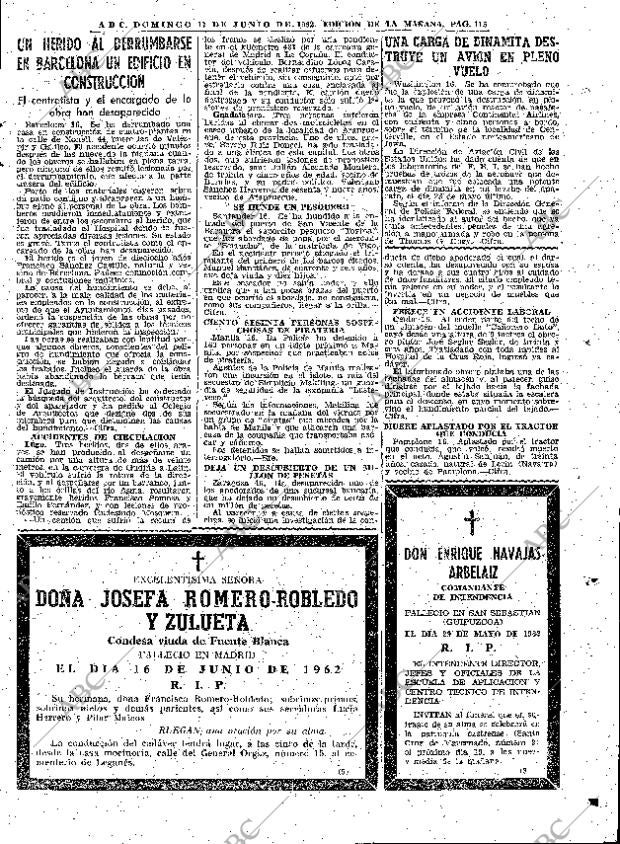 ABC MADRID 17-06-1962 página 115
