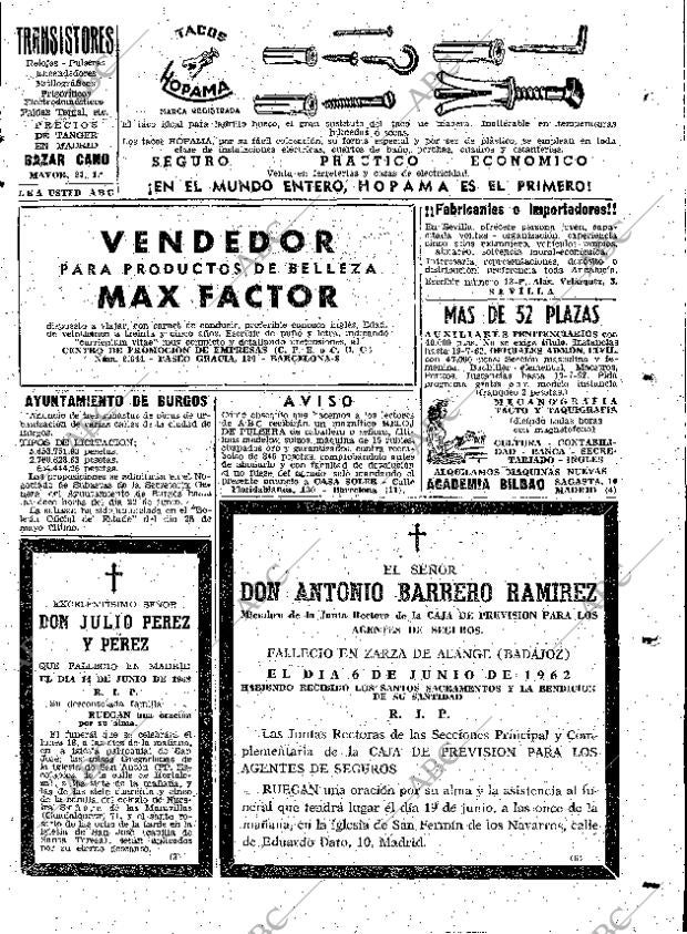 ABC MADRID 17-06-1962 página 125