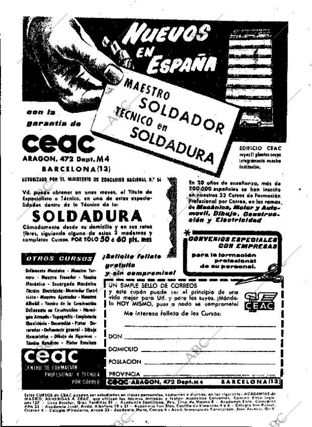 ABC MADRID 17-06-1962 página 58