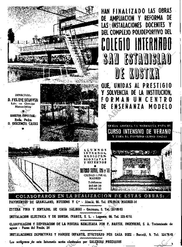 ABC MADRID 17-06-1962 página 61