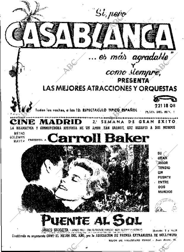 ABC MADRID 17-06-1962 página 74