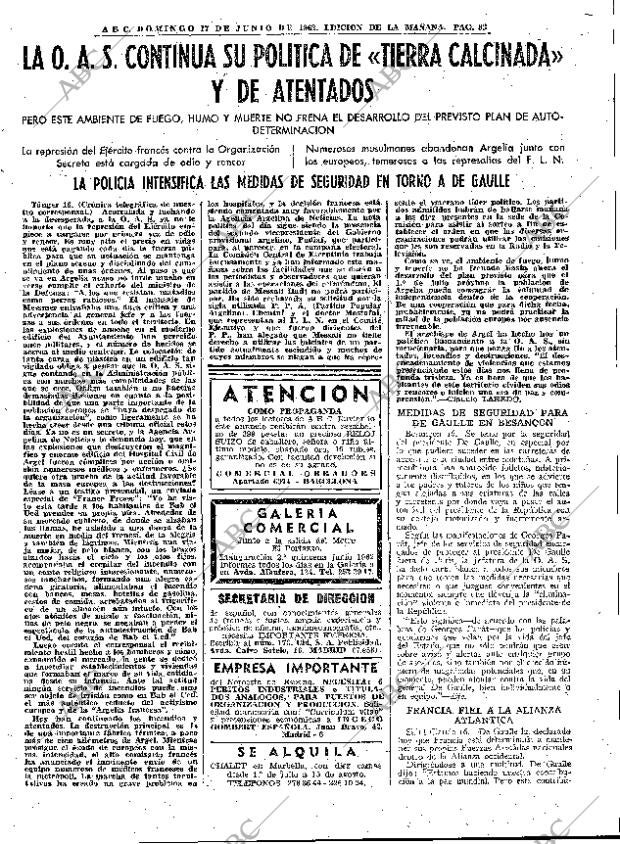 ABC MADRID 17-06-1962 página 83