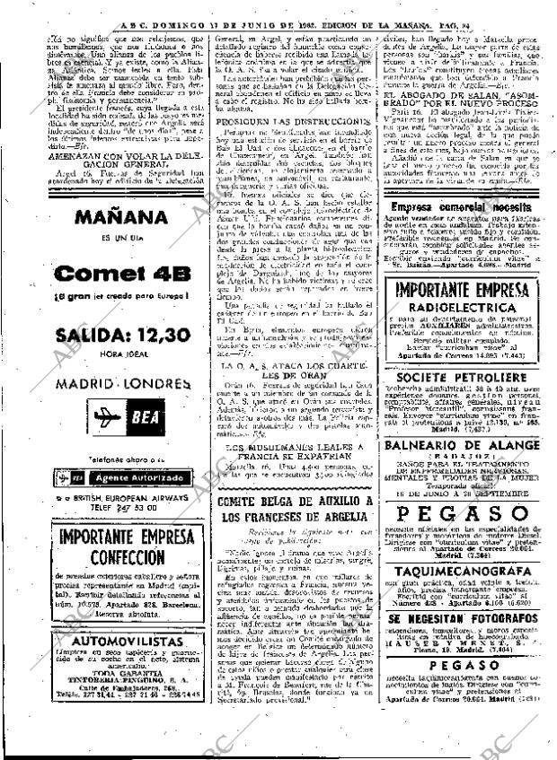 ABC MADRID 17-06-1962 página 84
