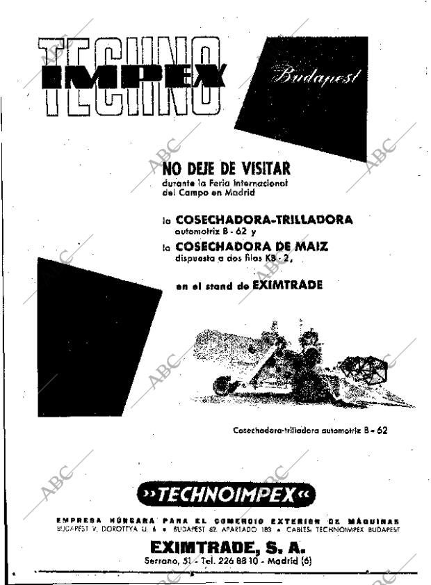 ABC MADRID 19-06-1962 página 22