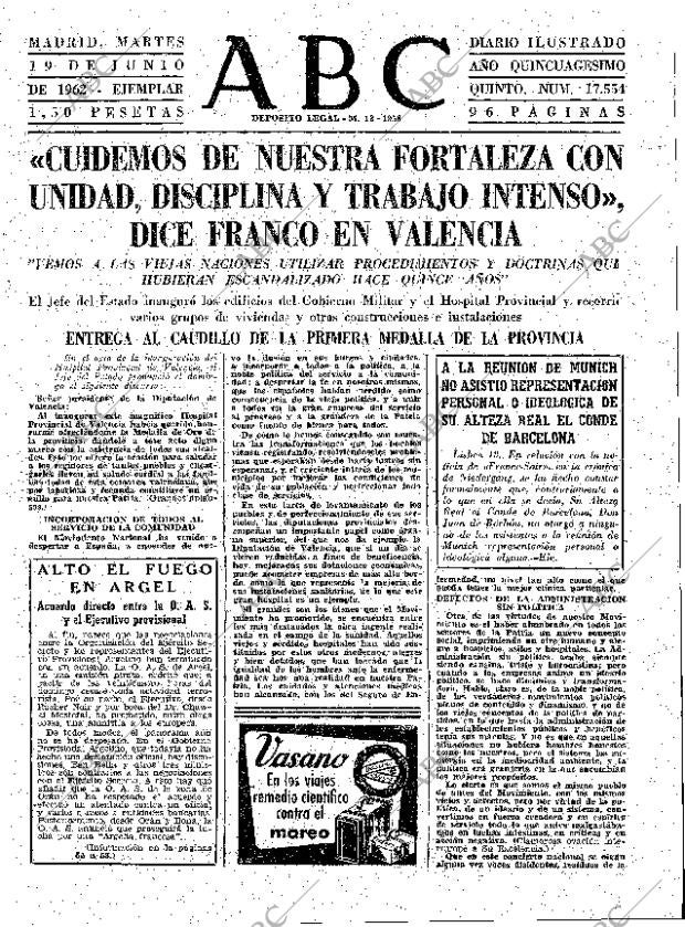 ABC MADRID 19-06-1962 página 47