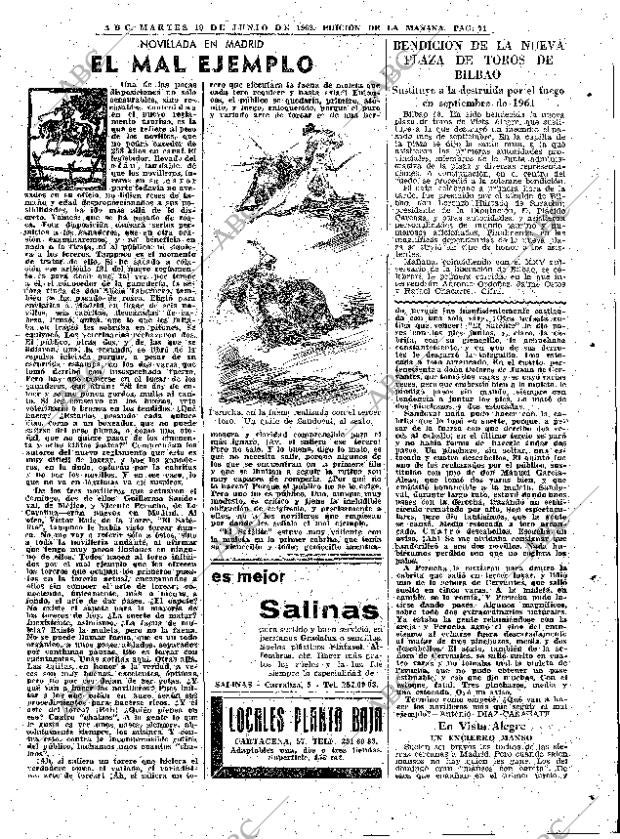 ABC MADRID 19-06-1962 página 71
