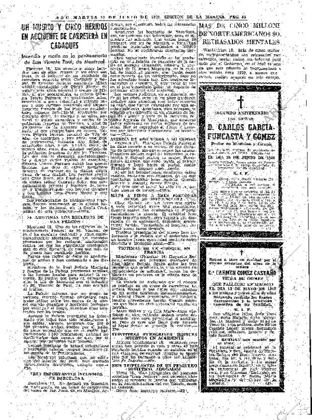 ABC MADRID 19-06-1962 página 85