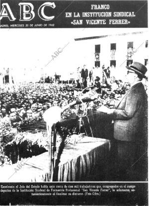 ABC MADRID 20-06-1962 página 1