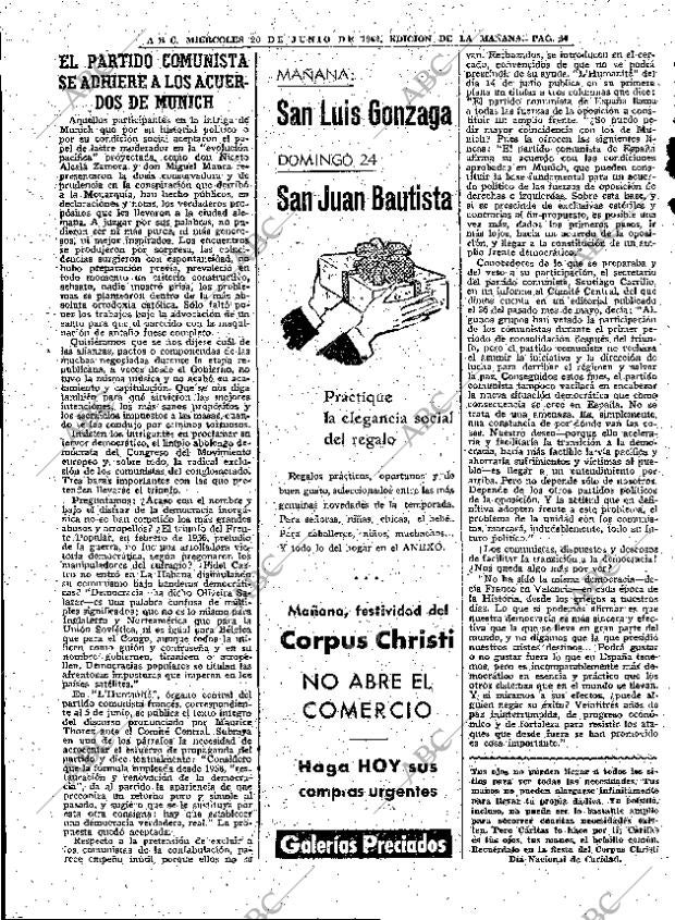 ABC MADRID 20-06-1962 página 50