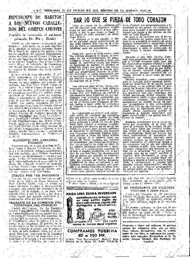 ABC MADRID 20-06-1962 página 59