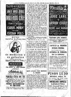 ABC MADRID 20-06-1962 página 74
