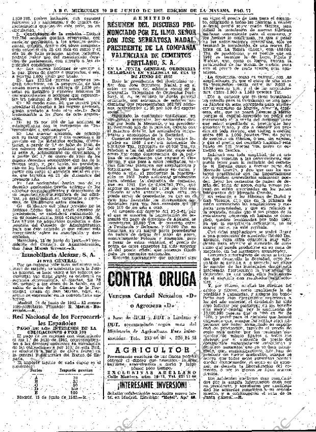ABC MADRID 20-06-1962 página 77