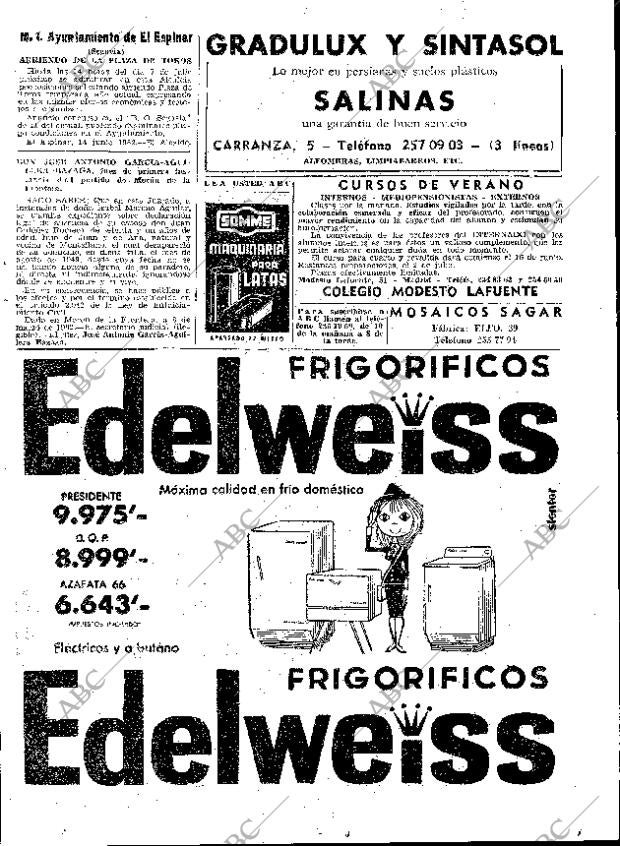 ABC MADRID 20-06-1962 página 95