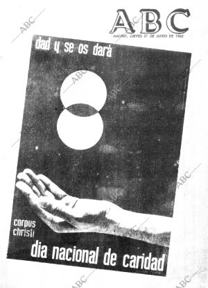 ABC MADRID 21-06-1962 página 1