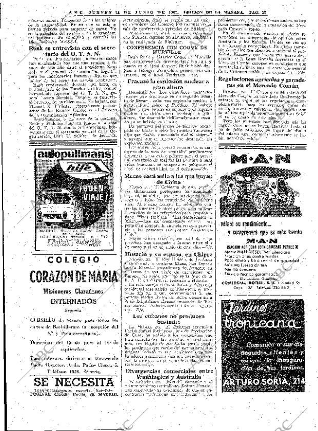ABC MADRID 21-06-1962 página 52